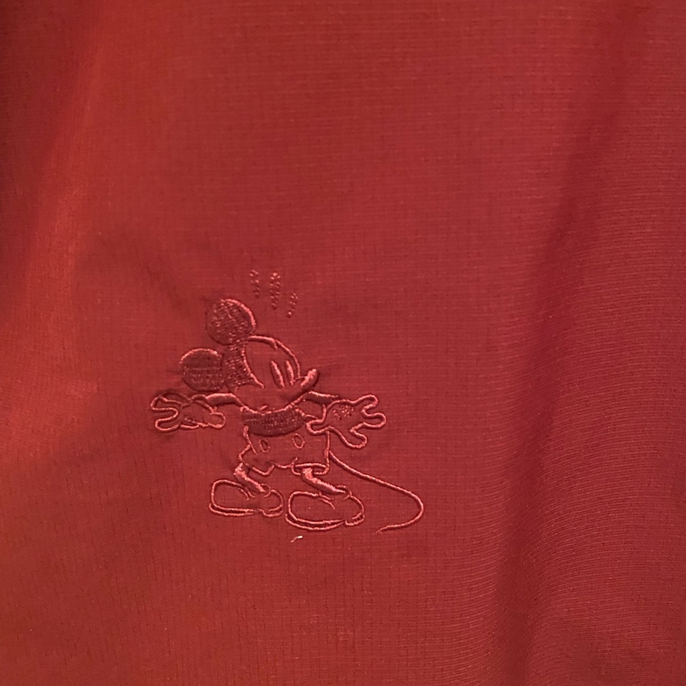 Disney edition Figs scrub top maroon